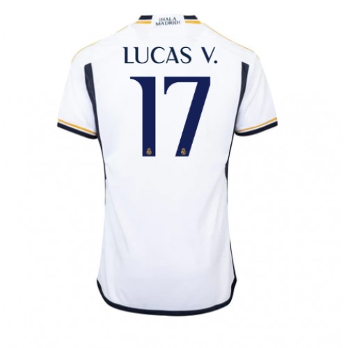 Maillot de foot Real Madrid Lucas Vazquez #17 Domicile 2023-24 Manches Courte
